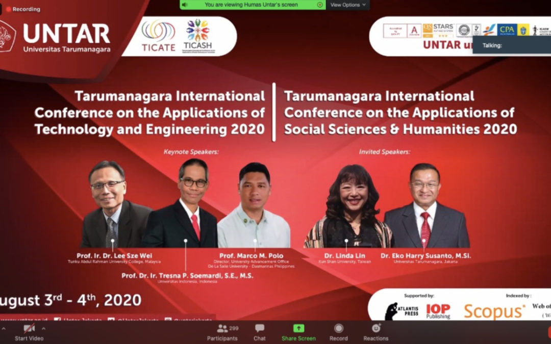 Tarumanagara International Conference on the Applications of Social Sciences and Humanities