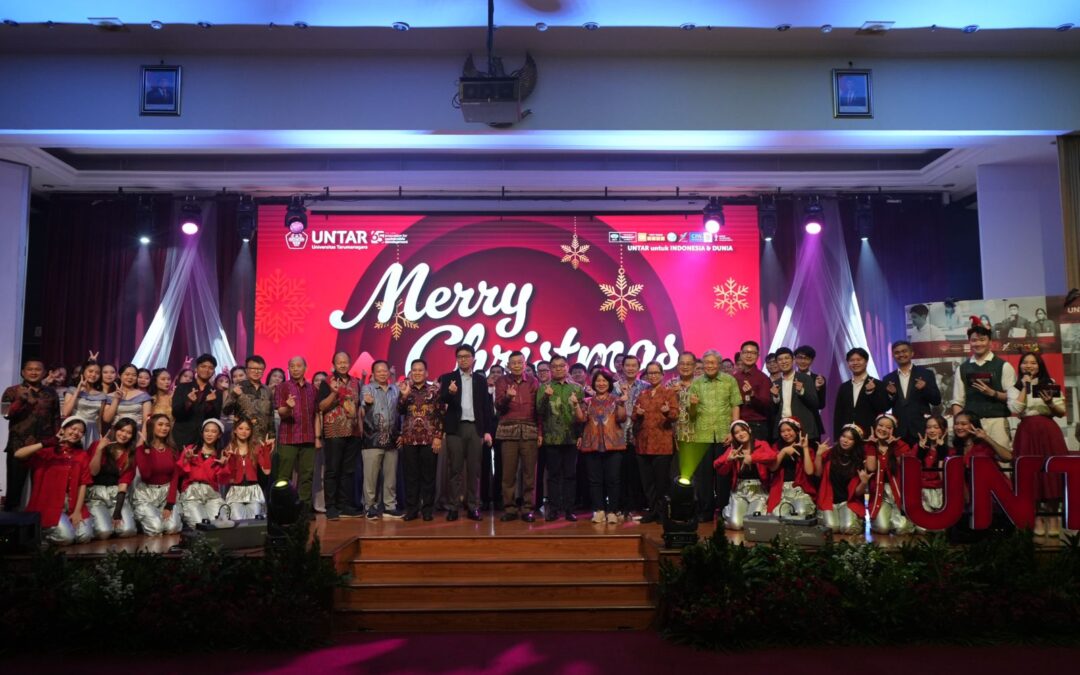 Tebar Kasih dan Kebahagiaan dalam Perayaan Natal 2024 Untar