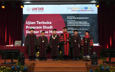 Moody Rizqy Syailendra Putra, Doktor ke-43 Prodi Doktor Hukum Untar