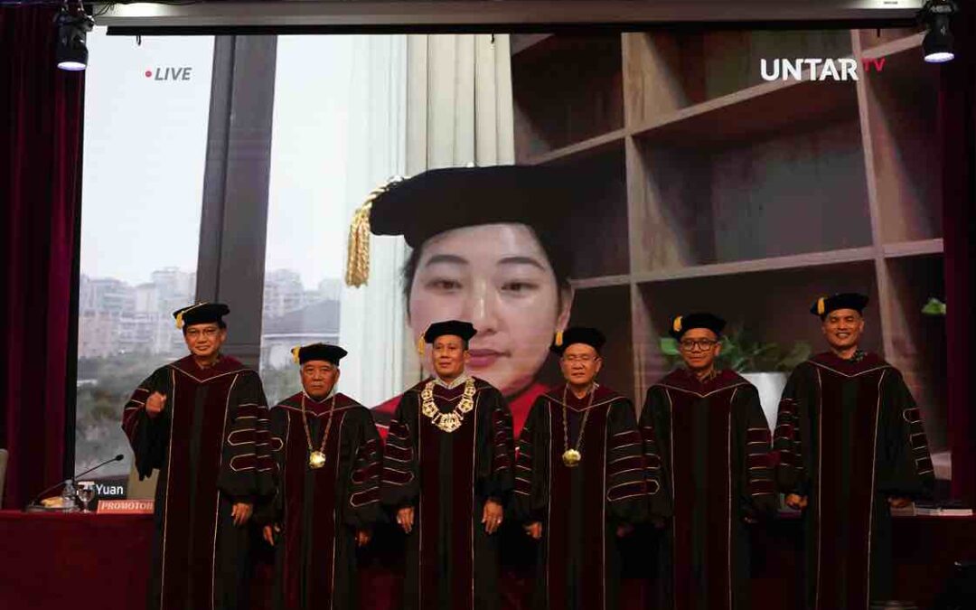 Luo Yuan Yuan, Doktor ke-42 Prodi Doktor Hukum Untar