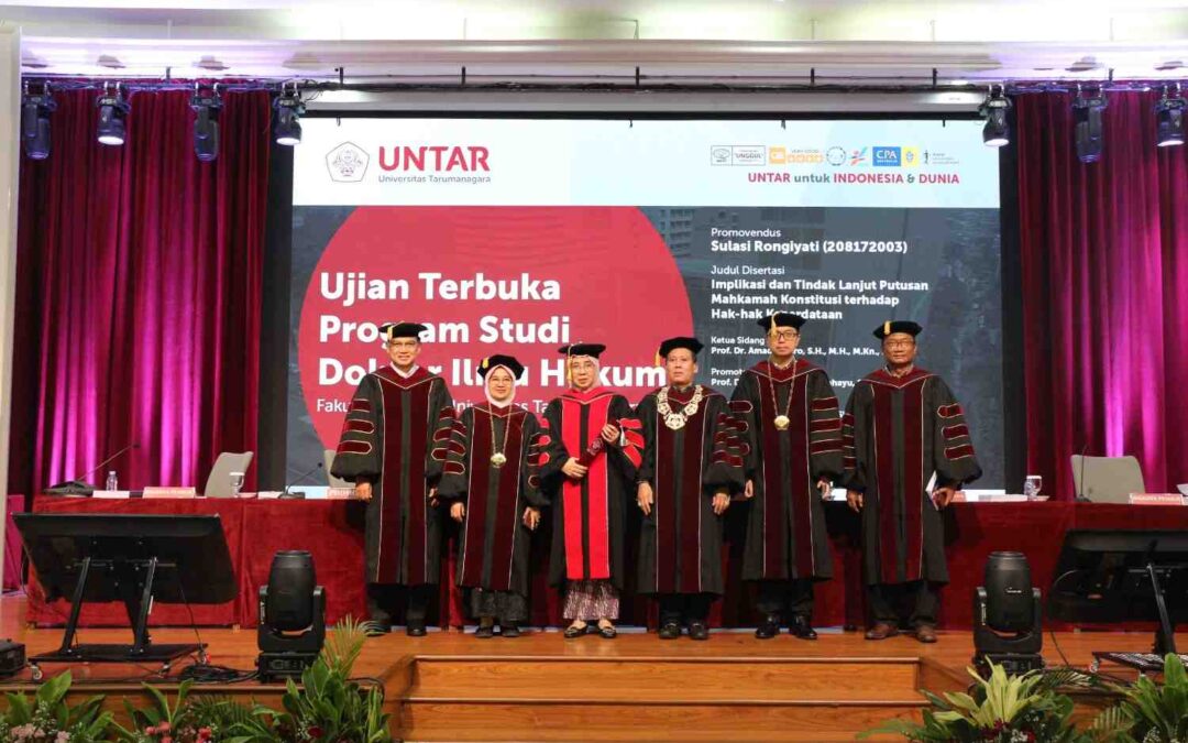 Sulasi Rongiyati, Doktor ke-44 Prodi Doktor Hukum Untar