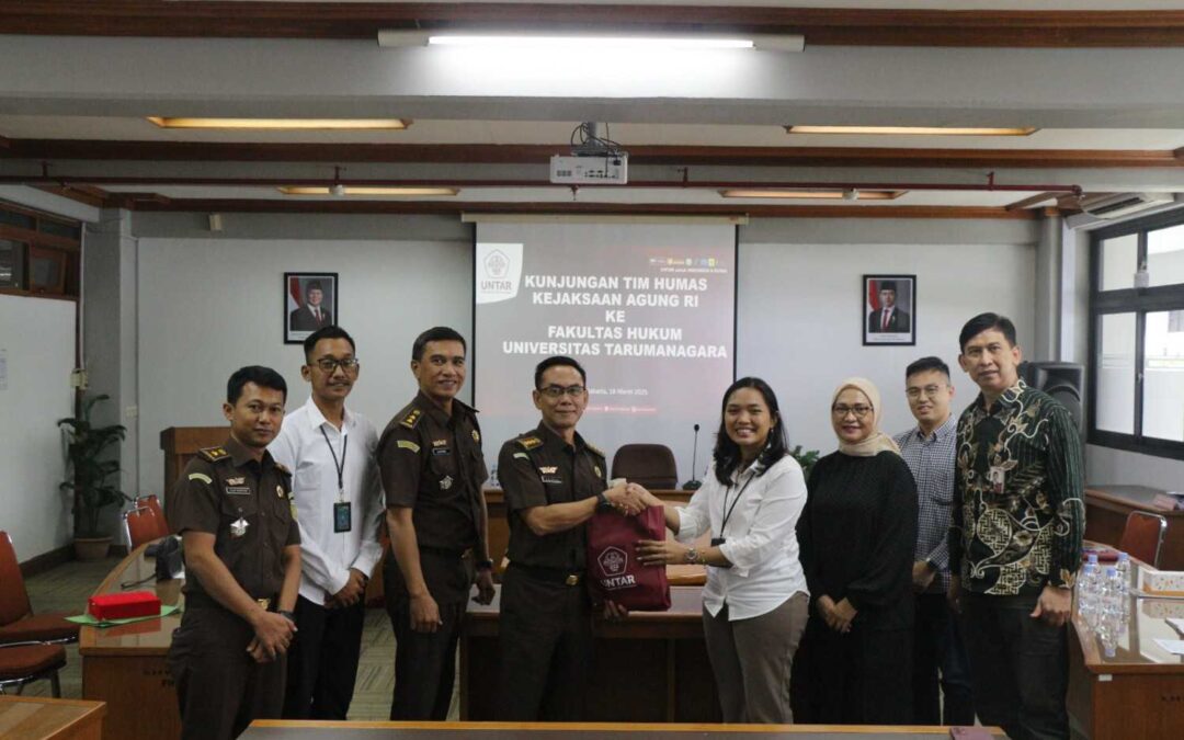 Kunjungan Kejaksaan Agung RI ke Fakultas Hukum Universitas Tarumanagara