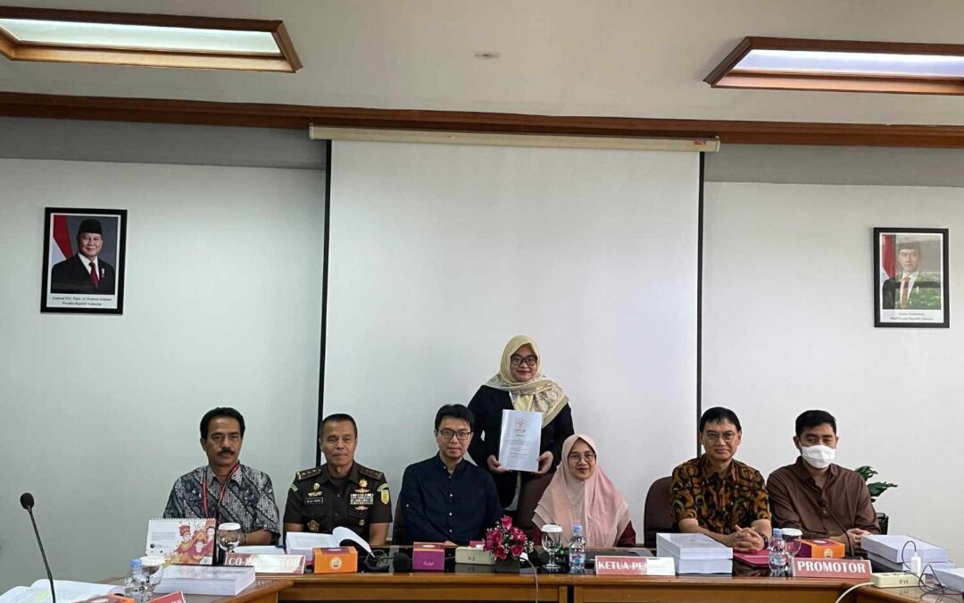 Sidang Tertutup Disertasi Doktor a.n Diana Fitriana