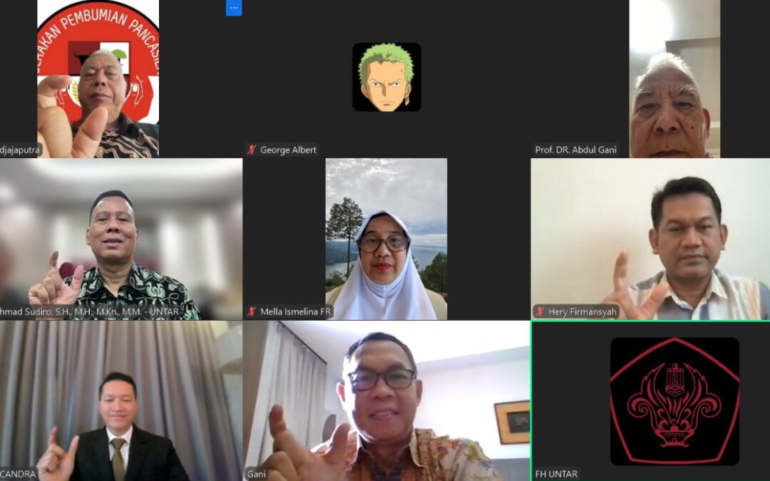 Ujian Sidang Tertutup Disertasi Doktor Hukum a.n Panji Ali Candra