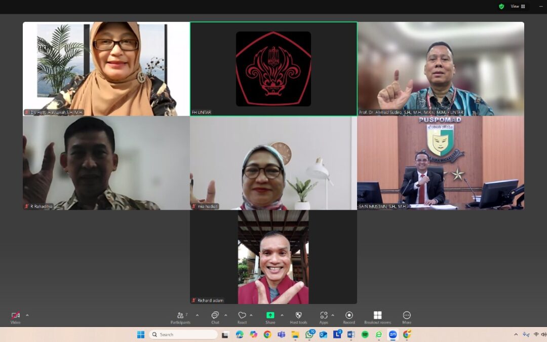 Ujian Proposal Disertasi Doktor Hukum a.n Sain Mustain