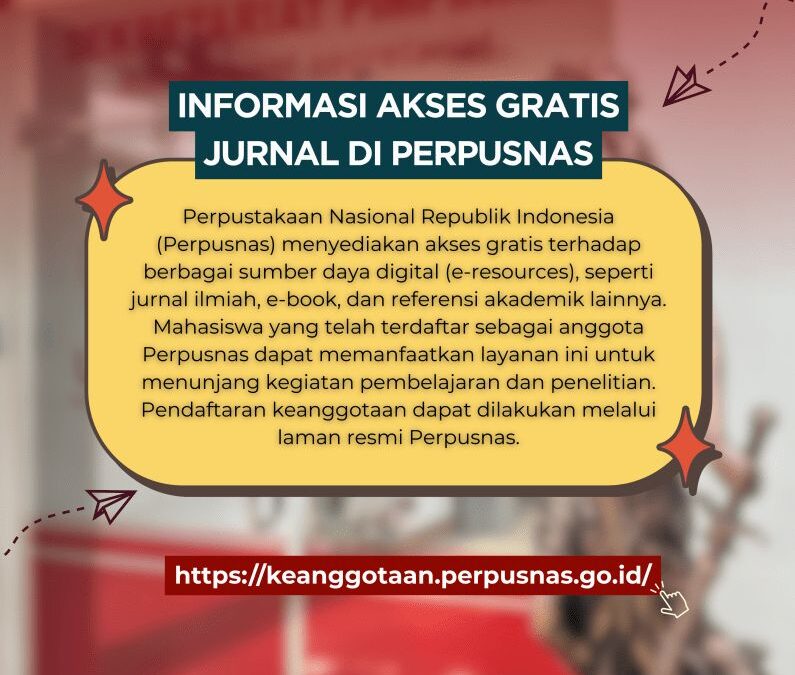 Akses Jurnal Gratis di Perpusnas