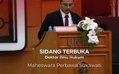 Sidang Terbuka Doktor Hukum Maheswara Perbawa Sukawati