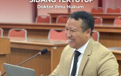 π UJIAN SIDANG TERTUTUP DISERTASI DOKTOR HUKUM π