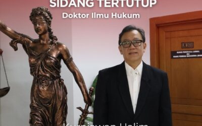 π SIDANG TERTUTUP DISERTASI DOKTOR HUKUM π