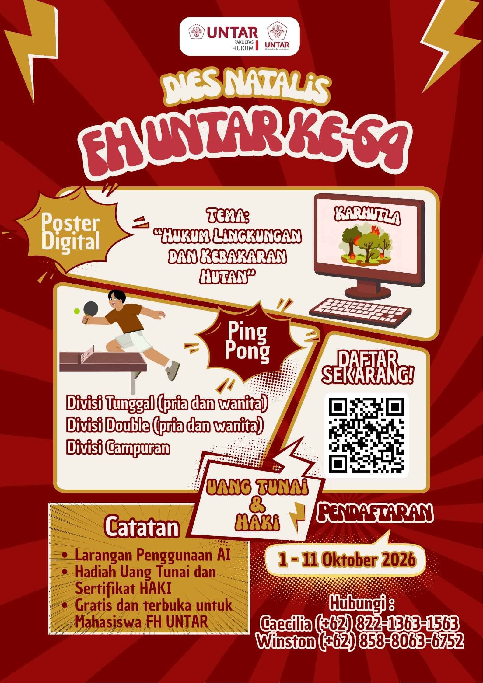 Poster Dies Natalis FH UNTAR (1)